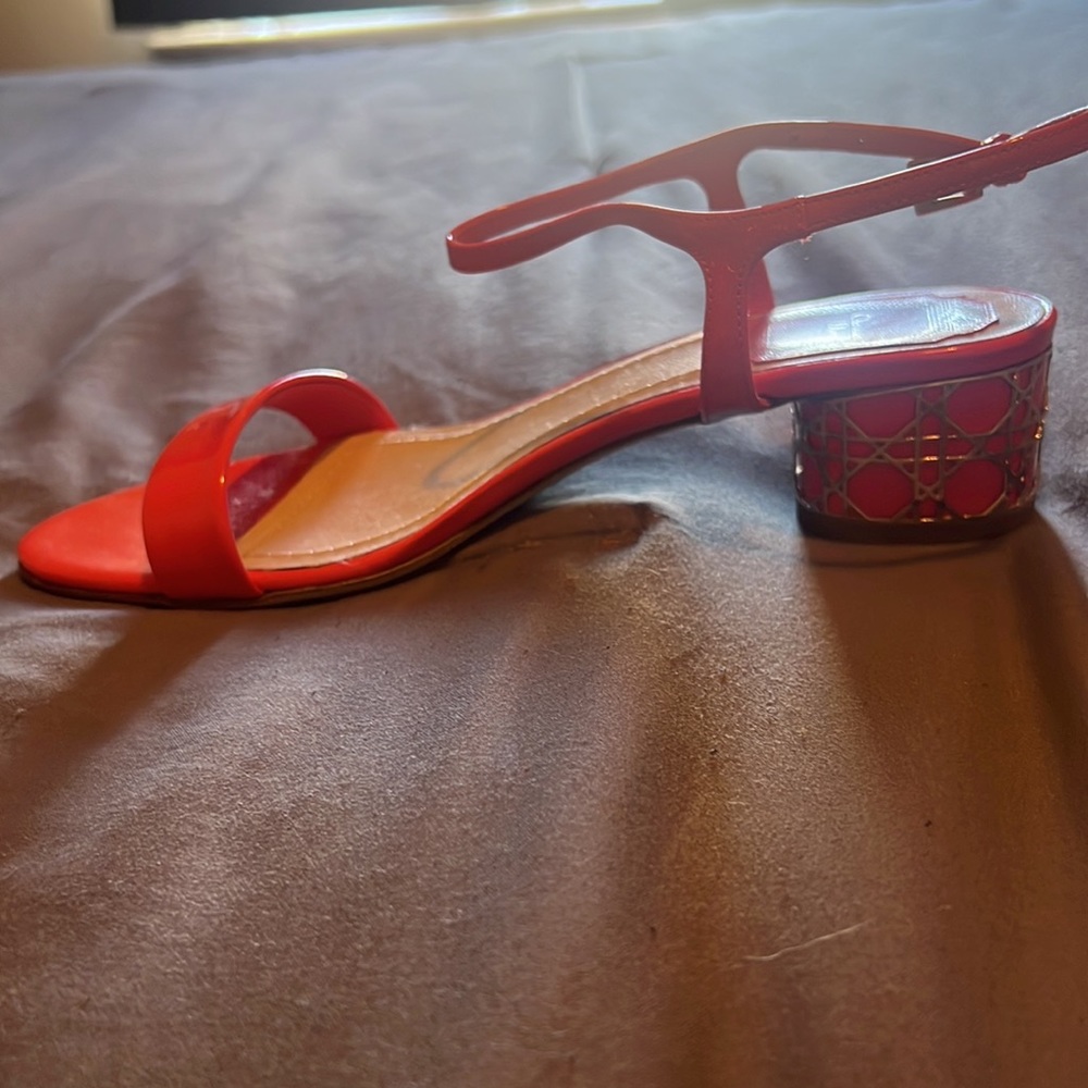 Christian Dior Sandals 37.5 heels brand new - Picture 2 of 3